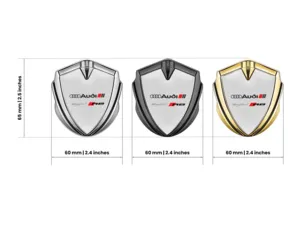 Audi Individuelles Logo Abzeichen Robustes Premium S